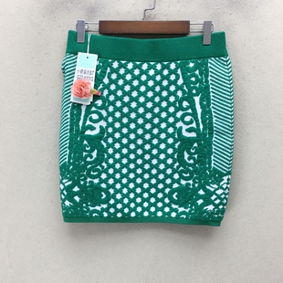 K6312 G22 品牌折扣 针织短裙潮款