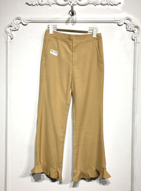 欧系列 D83712 时尚长裤品牌女装折扣