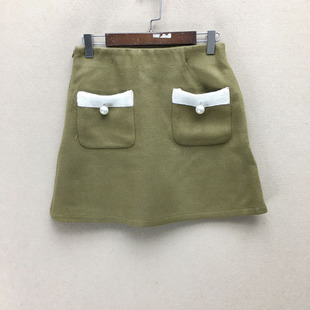 L6032切 G23 品牌折扣 短裙潮款