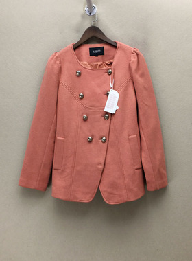 品牌折扣  毛呢大衣潮款 G23-L1089 切