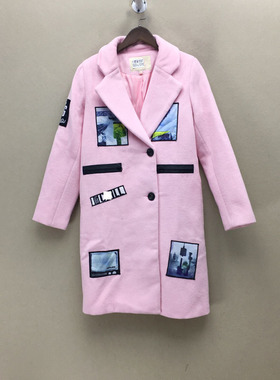 品牌折扣  大衣潮款 G23-L1315切