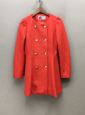品牌折扣  毛呢大衣潮款 G23-L2176 切
