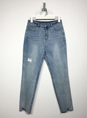 S系列 D95905 时尚牛仔长裤品牌女装折扣