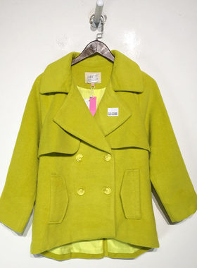 品牌折扣 毛呢大衣潮款 G23-C3685
