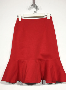 卡LBS系列 D94800 时尚半身裙品牌女装折扣