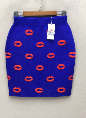 品牌折扣   针织半身裙潮款 G23-L8048切