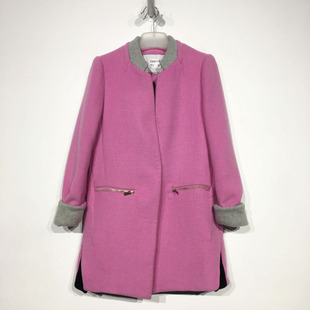 毛呢外套品牌女装 时尚 折扣 D99719 潮系列