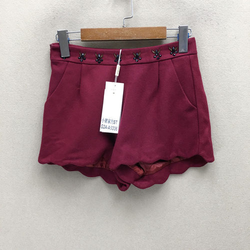 品牌折扣    羊毛短裤潮款 G24-A5336切