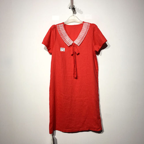 潮系列 D93323 时尚连衣裙品牌女装折扣