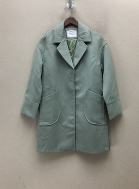 品牌折扣  大衣潮款 G23-L1915加棉切