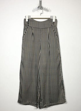 M系列 D88327 时尚阔腿裤品牌女装折扣