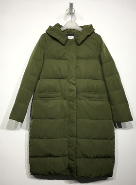 MFF系列 D96694 时尚长款羽绒服品牌女装折扣