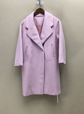 品牌折扣  毛呢大衣潮款 G23-L1597切