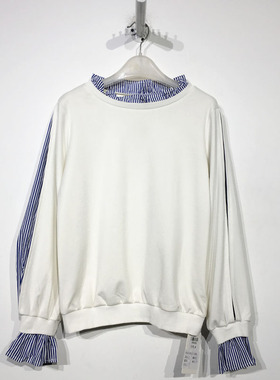 乔系列 D90095 时尚卫衣品牌女装折扣