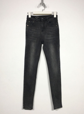 大HH系列 D96150 时尚牛仔长裤品牌女装折扣