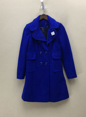 品牌折扣  毛呢大衣潮款 G23-L1029 切