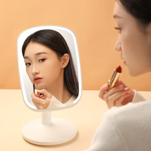 LED补光台式高清便携化妆镜