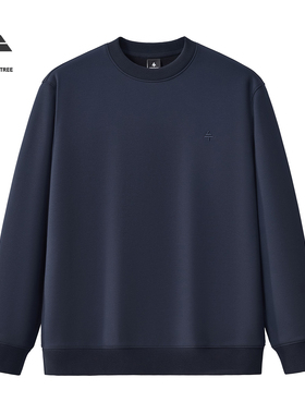 25年传奇树正品冬季25C090加绒圆领卫衣冬款男套头弹力面料专柜同