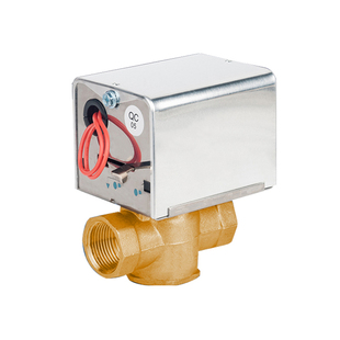 中央空调电动阀执行器风机盘两管电二动通阀通调节电磁阀DN20/6分