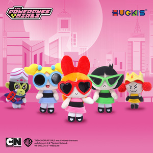 飞天小女警毛绒玩具CALLME手机娃娃挂件盲盒可爱公仔长挂绳可调节