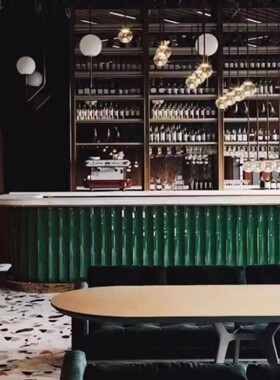 墨绿色弧形大阴角瓷砖80x600酒馆餐厅吧台收边条奶茶店大阴阳角砖