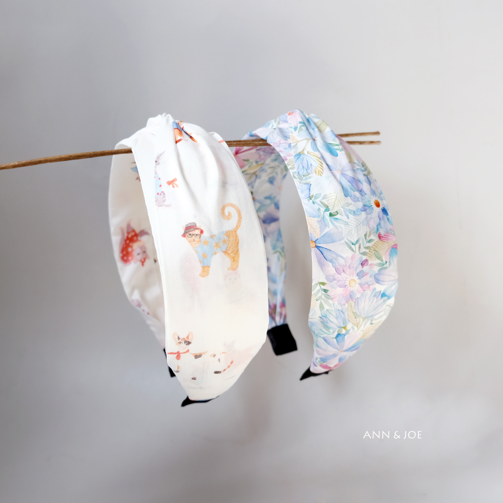 原创手作可爱童趣长绒棉发箍