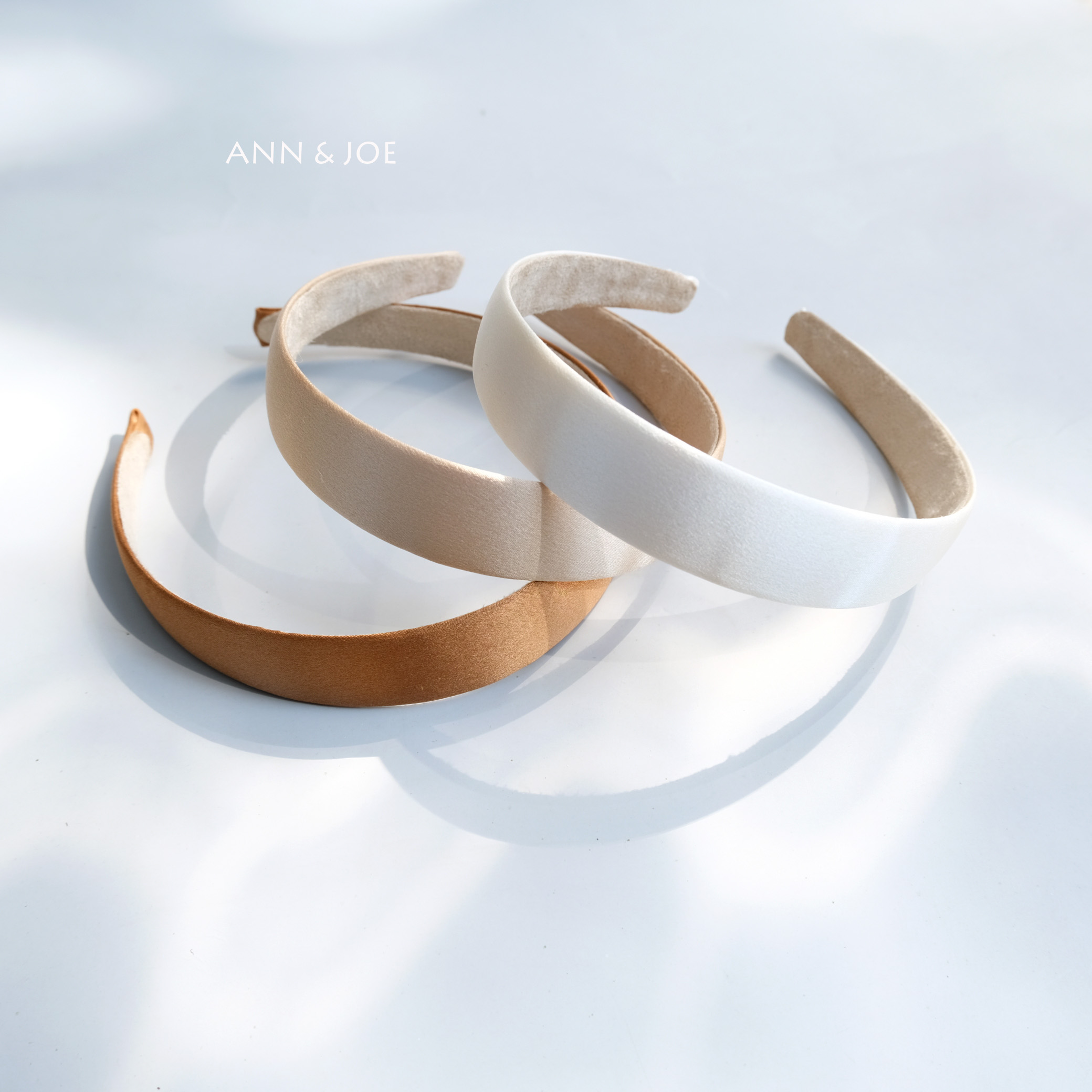 大地色系30姆米加厚桑蚕丝发箍