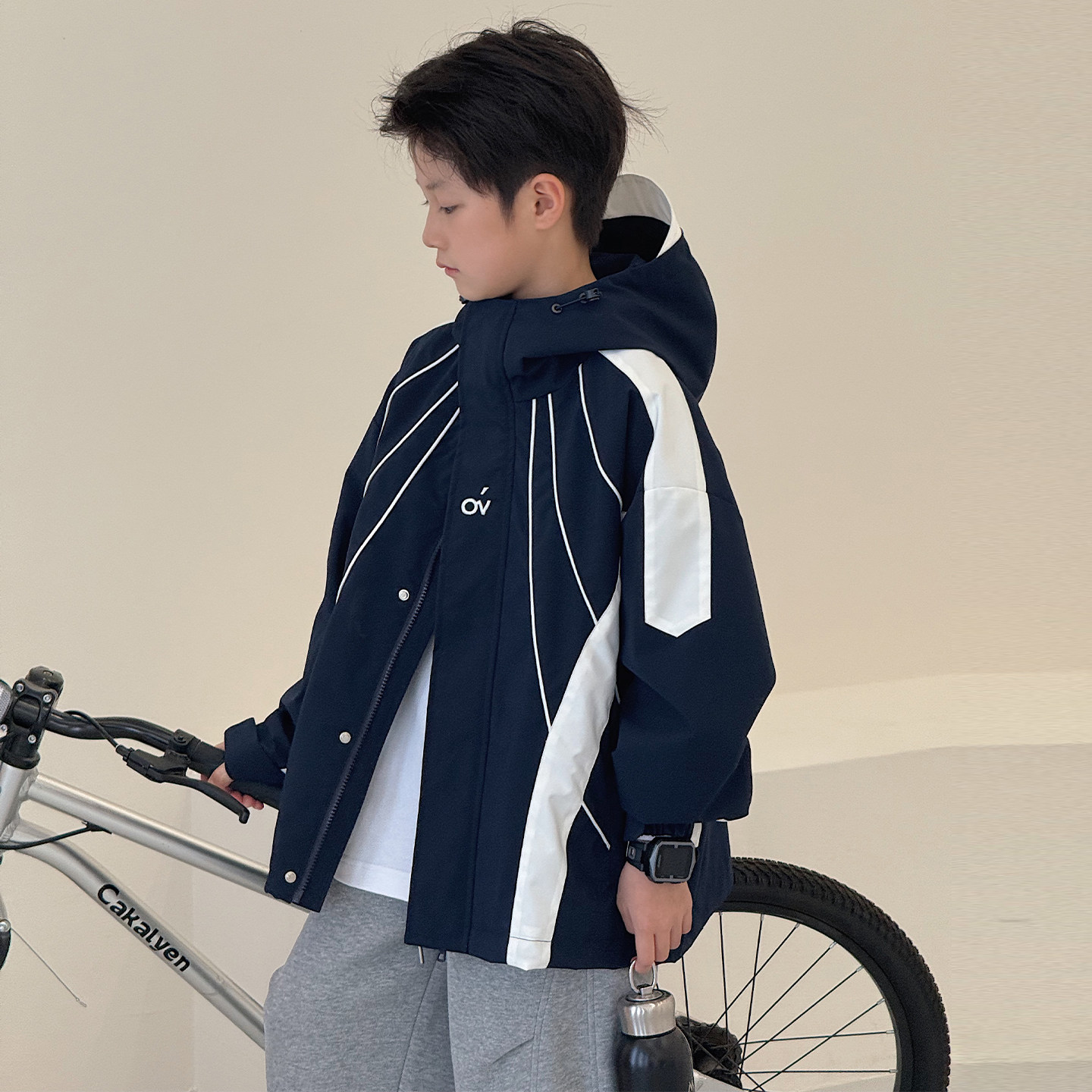 男童外套2025秋装新款中大童拼色上衣潮酷男孩工装夹克儿童冲锋衣,童装/婴儿装/亲子装,普通外套,淘宝优惠券,粉丝福利购,淘宝优惠卷