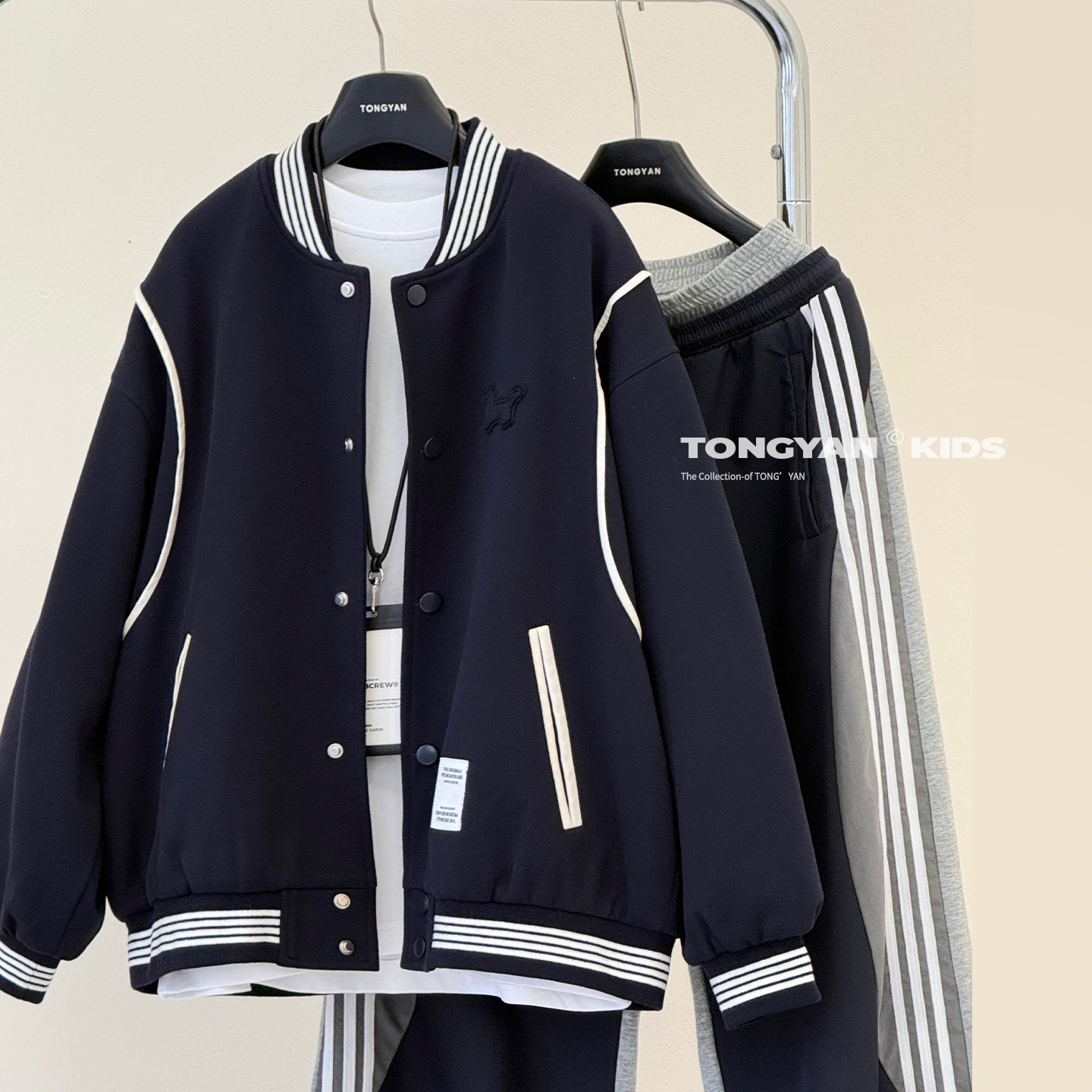 男童外套秋装韩版上衣儿童棒球服图片