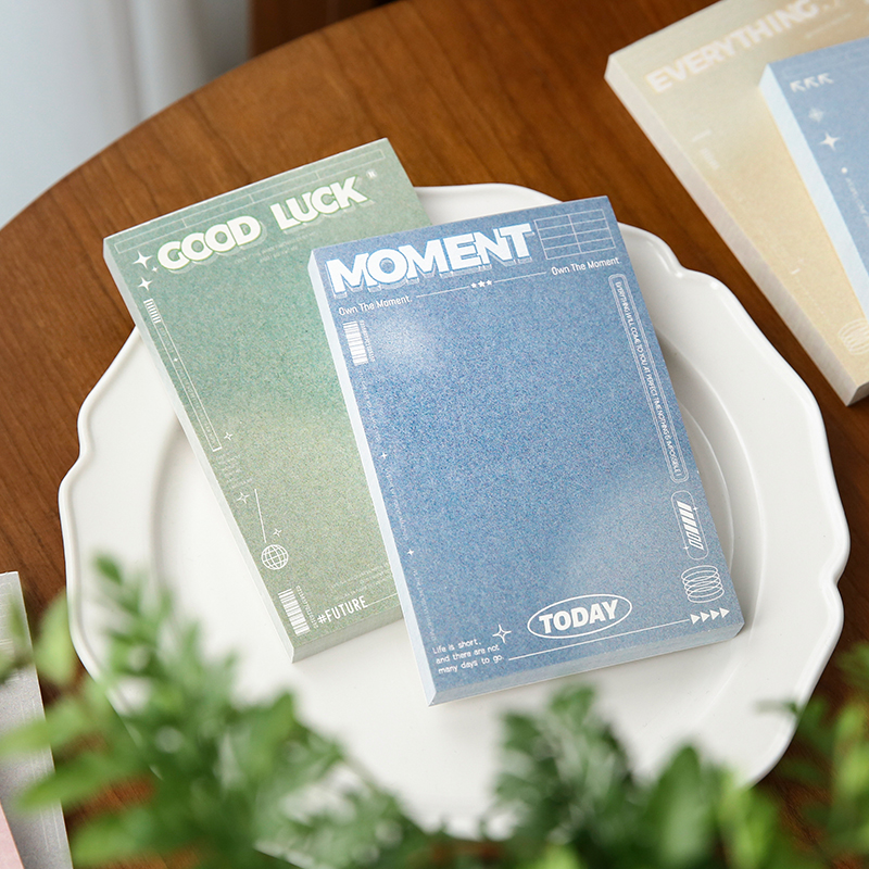 觉物文研所韩系简约便签本