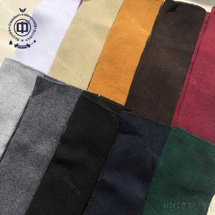 中牌制服馆 3way10色小腿袜堆堆袜三折袜糖果色制服袜子