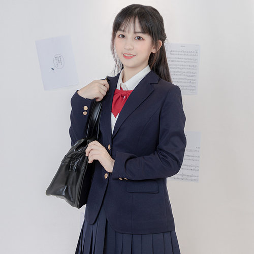 中牌制服馆 西服秋冬外套基础款原创JK制服英伦秋冬百搭多色西服 - 封面