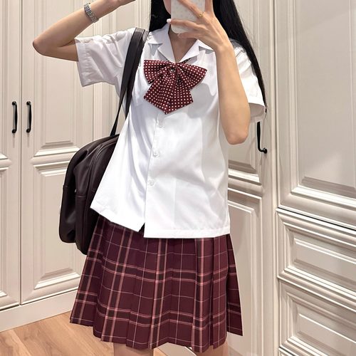 中牌2025春夏JK制服沙华格裙学院