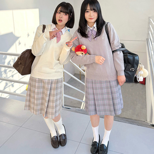 中牌制服馆 十四色JK制服针织毛衣学院风套头针织毛衣