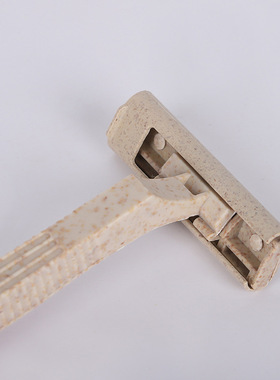 纹身器材一次性刮胡刀纹绣小麦秸秆刮毛刀可降解剃须刀绿色环保