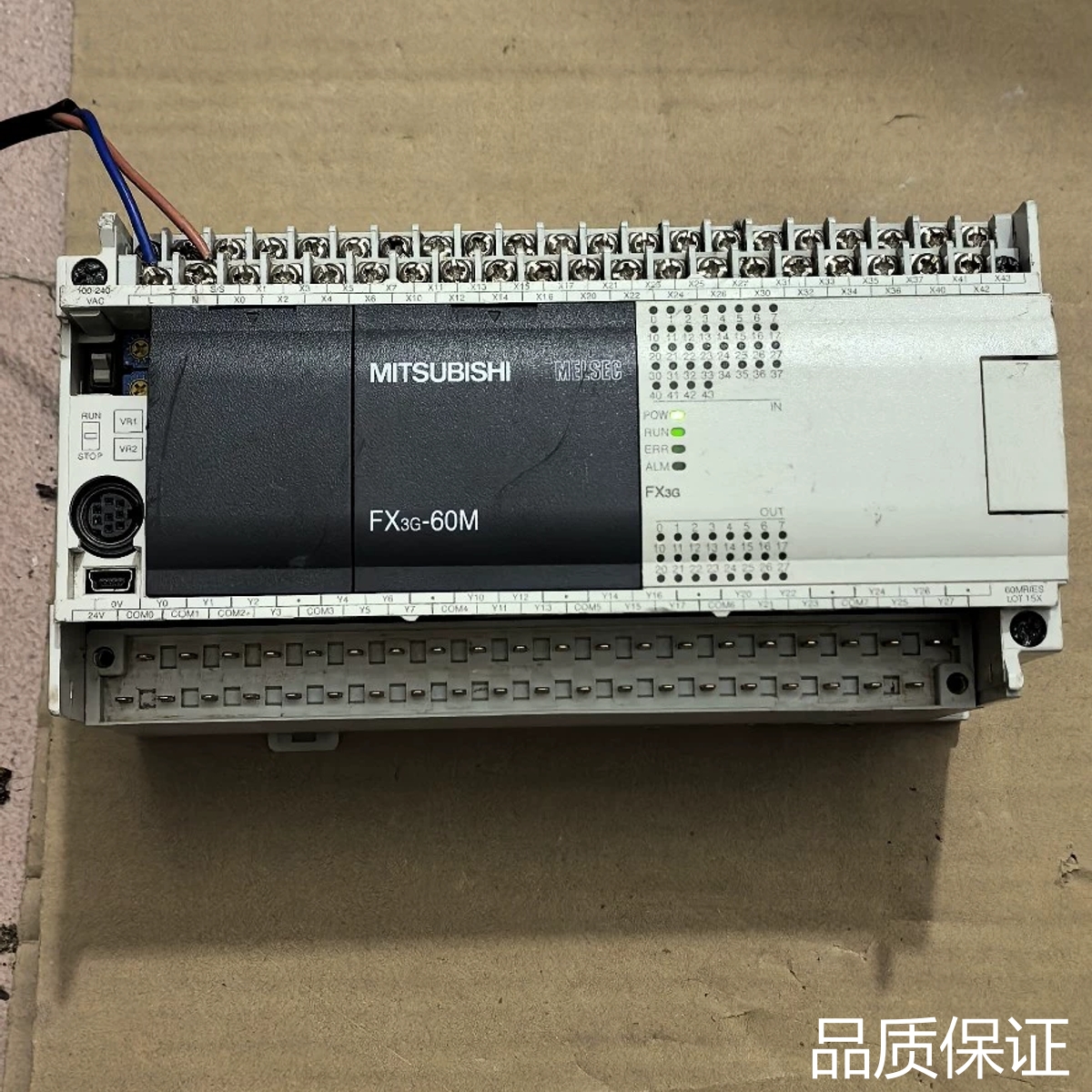 适配三菱 PLC模块   FX3G-60MR/ES-A   成色议价