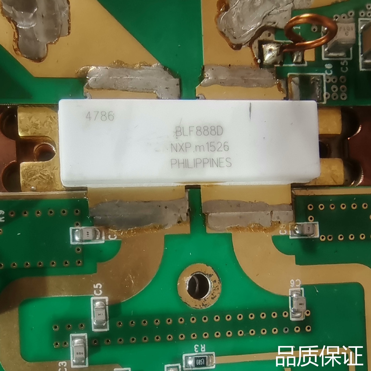 适配BLF888D带铜板宽带放大器板350-860M议价