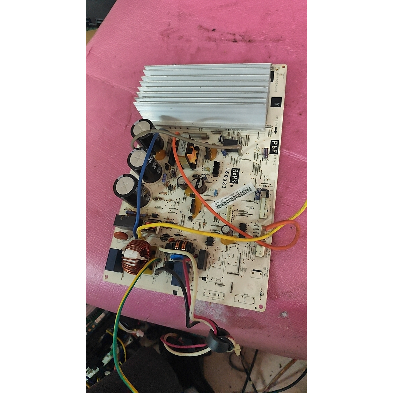 二手三菱重工变频空调室外机主板RYF505A008电脑板控制板线路板