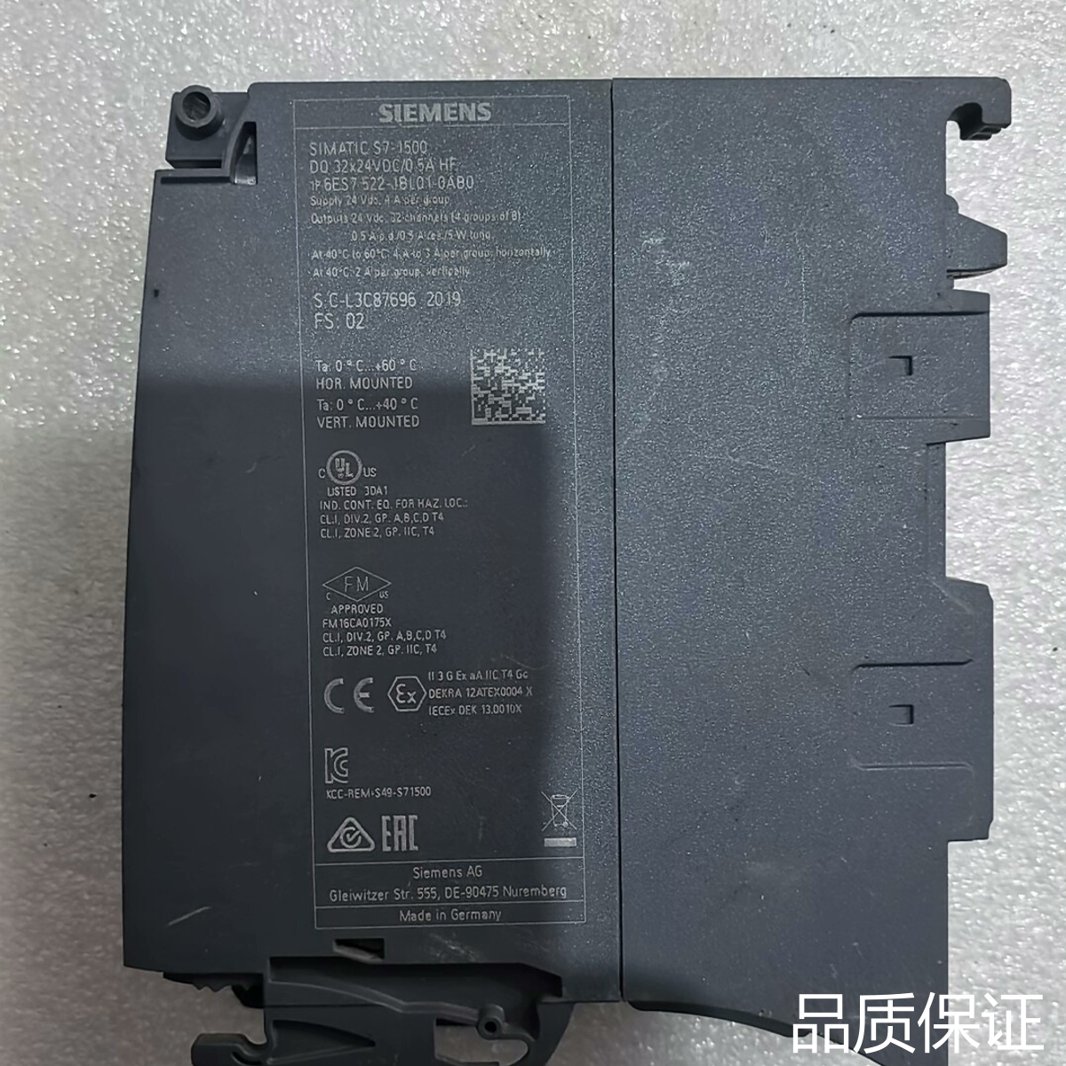 适配S7-1500模块，型号6ES7522-1BH01-0议价