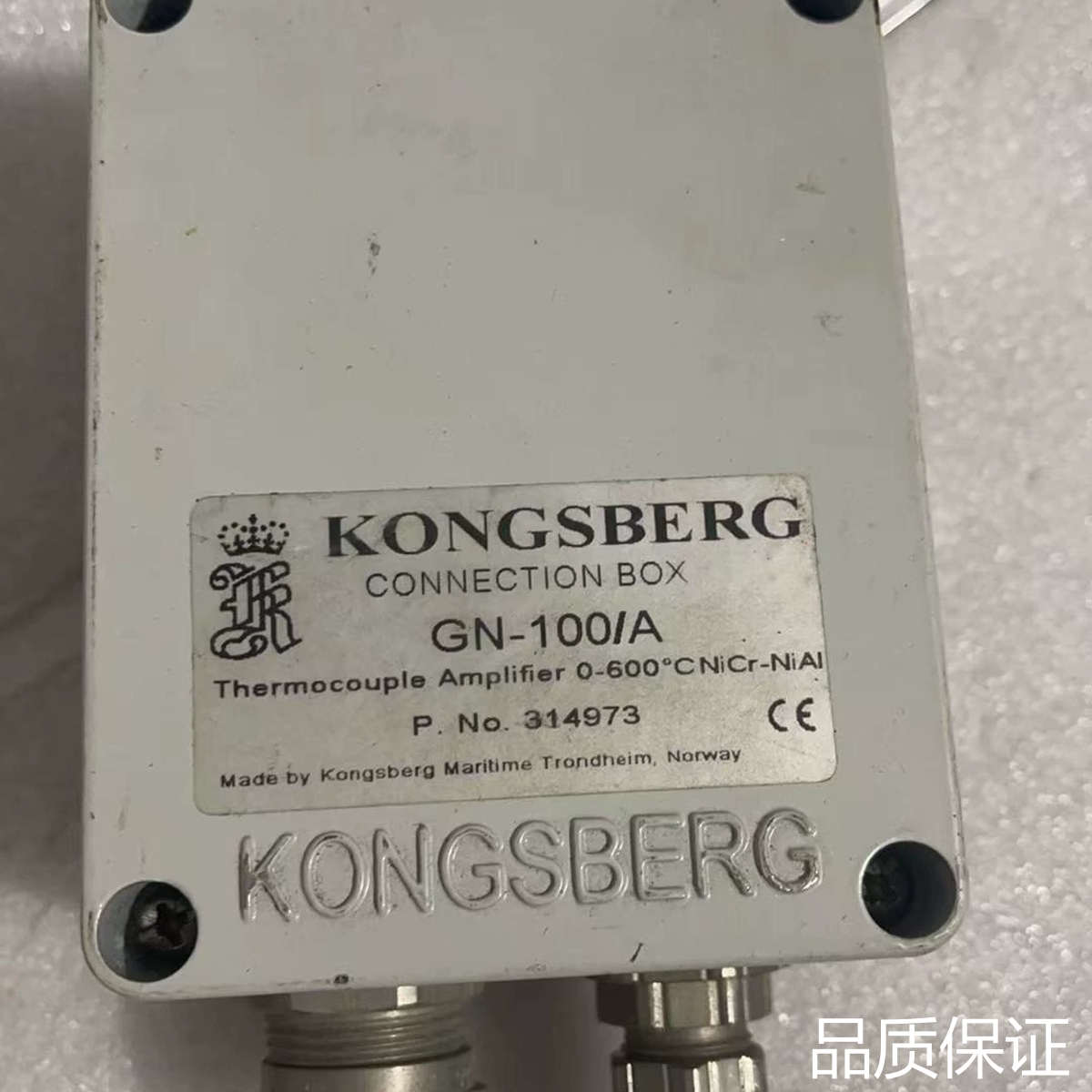 适配KONGSBERG康斯博格热电偶放大器连接CONNECTIO议价