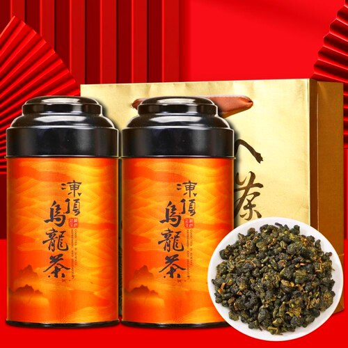 原装进口台湾冻顶乌龙茶高山茶浓香型回甘甜耐泡新茶洞顶500g特级