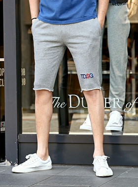 日本高端货The DUFFER of新款夏季弹力针织短裤 男款