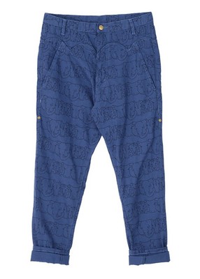 宇津木印花显瘦显高哈伦裤