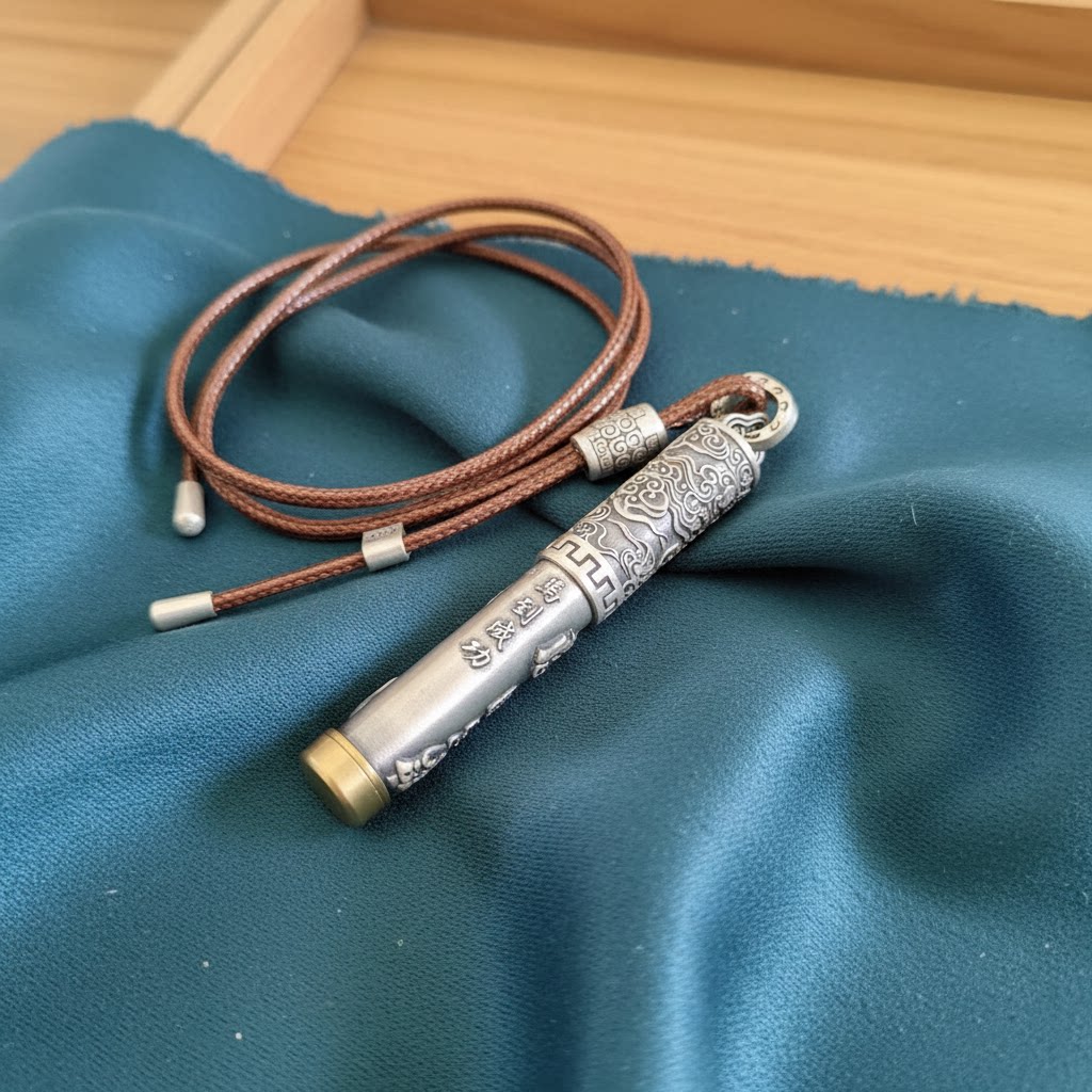 999足银马年马到成功烟嘴纯银过滤嘴挂坠父亲节礼物送男友爸爸