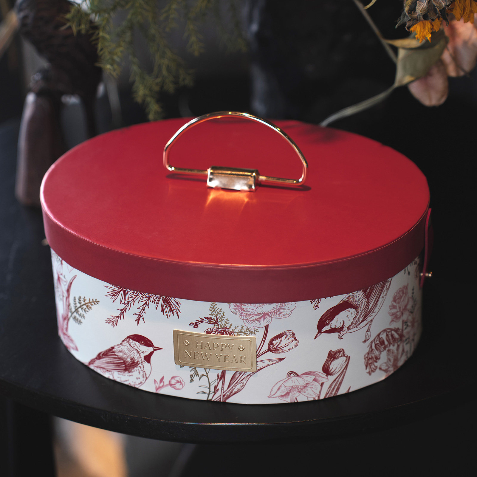 2026新年马年金属手提椭圆盒牛轧糖雪花酥包装盒礼品盒子礼盒年货,包装,年货礼品包装,淘宝优惠券,粉丝福利购,淘宝优惠卷