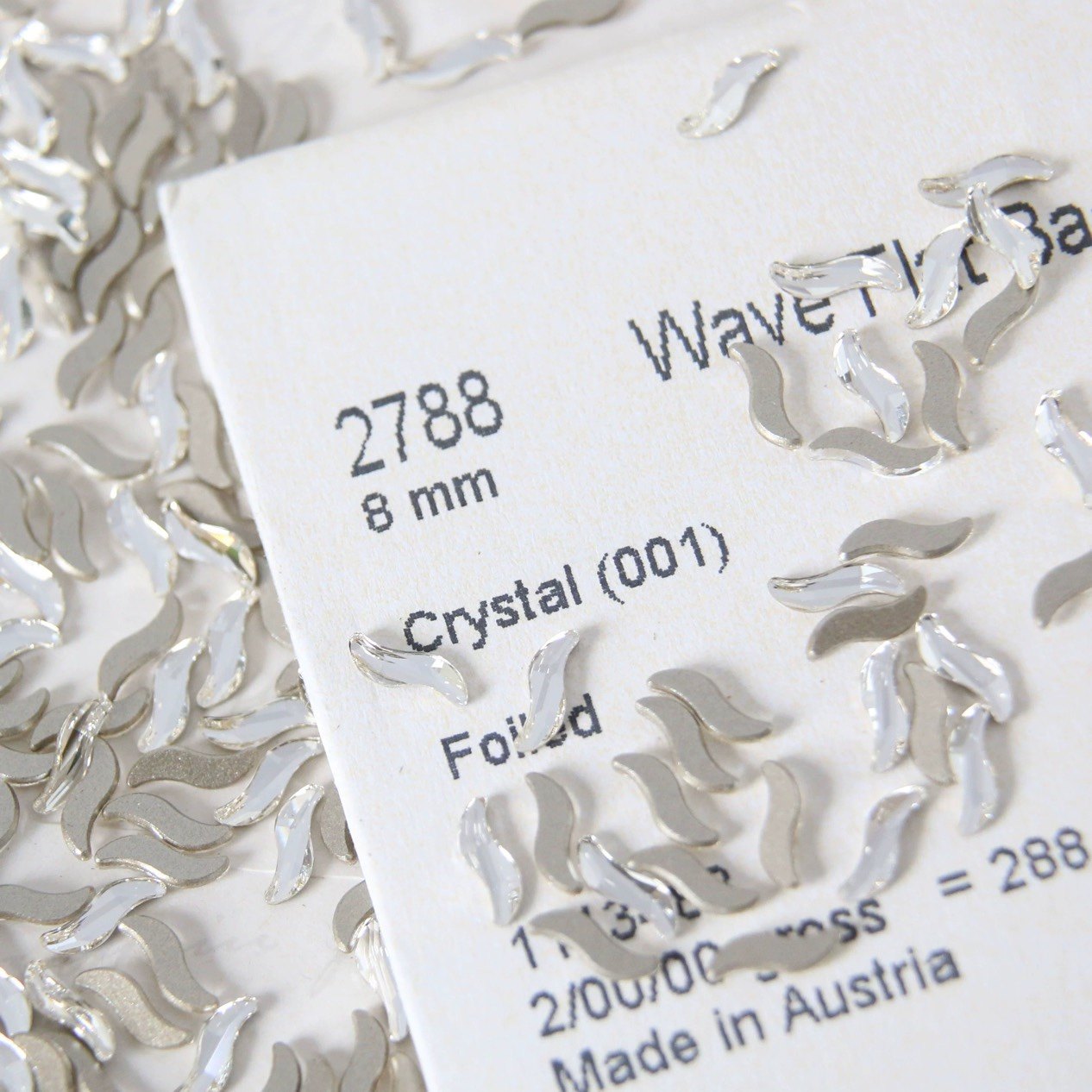 正品施家水晶华子2788美甲平底异形钻s型饰品贴钻diy