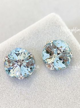 正品施家华子水晶ss29尖底圆钻Mao堆钻成品钻球美甲装饰饰品合集2