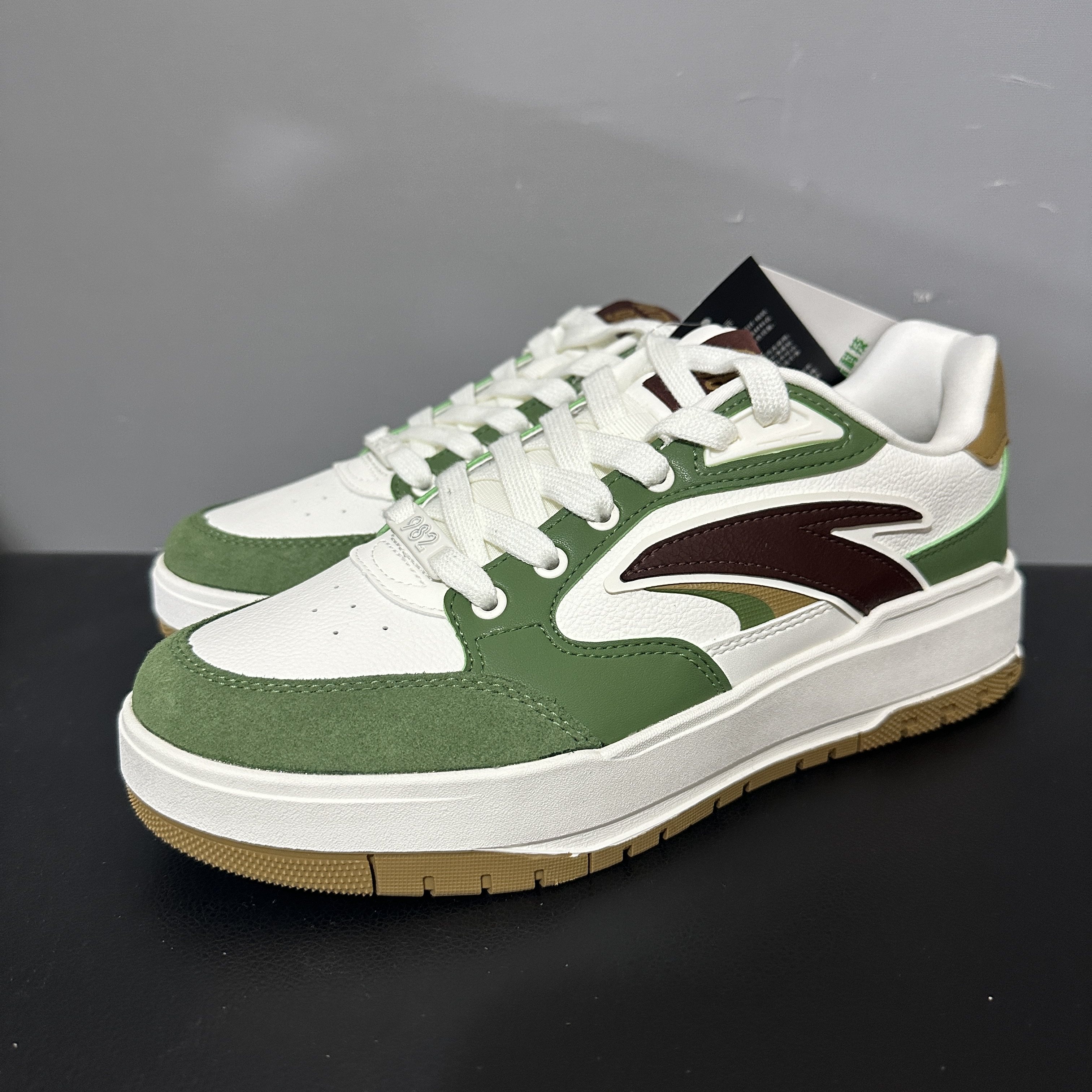 【王一博同款】安踏982丨厚底板鞋男夏季休闲复古运动鞋112348067