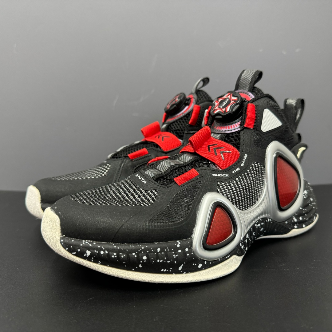 安踏儿童篮球鞋春秋新款男大童鞋子缓震运动魔瞳篮球鞋312341120