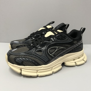 安踏休闲鞋男鞋冠军休闲鞋网厚底增高老爹鞋缓震运动鞋112428805A